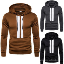 Slim Color Matching Sports Tide Brand Cotton Hoodie